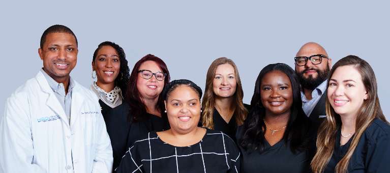 Steele creek dental team photo, charlotte nc