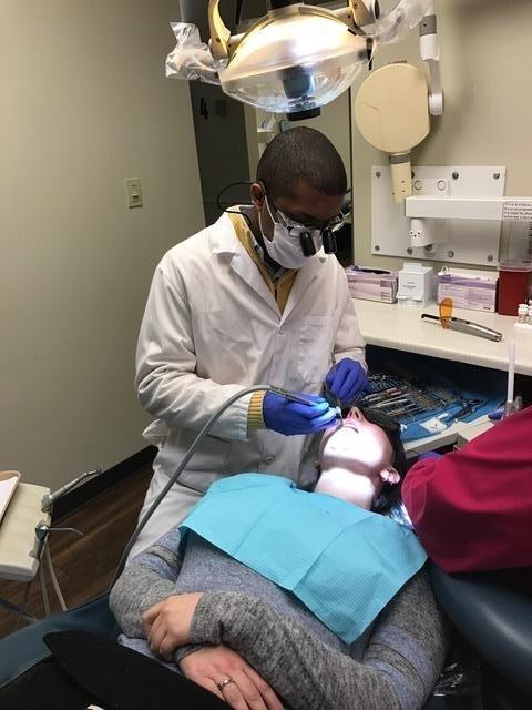 Dr. Harlow with Patient | Dentist Charlotte NC